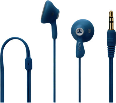 LOGIK Gelly LGELBLU16 Headphones Blue LOGIK Gelly LGELBLU16 Headphones Blue